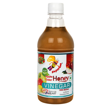 Apple Cider Honey Vinegar 500ml by Superbee - Detox & Wellness