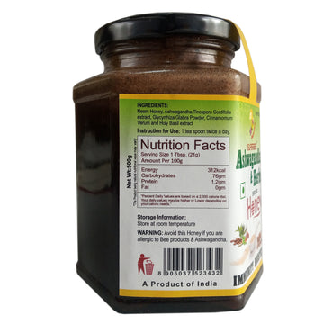 Ashwagandha & Herbal Honey | Natural Immunity & Wellness Booster