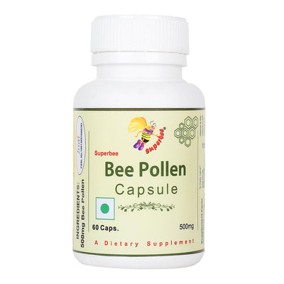 Bee Pollen Capsule 500mg – Immunity & Energy Booster | Super Bee