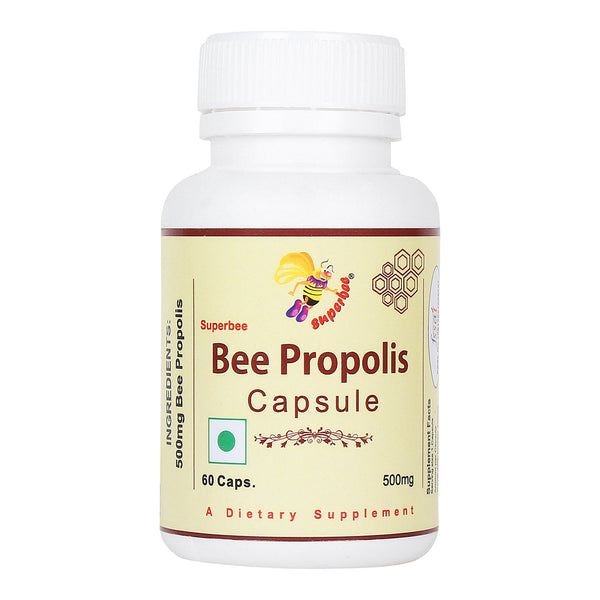 Propolis Capsule 500mg – Natural Immune Support | Super Bee Super Bee