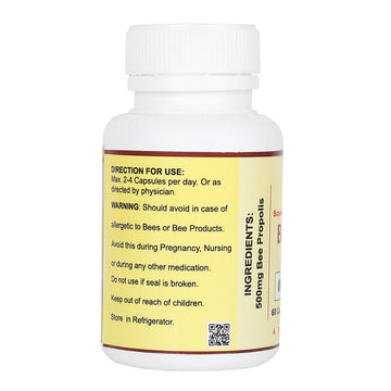 Propolis Capsule 500mg – Natural Immune Support | Super Bee