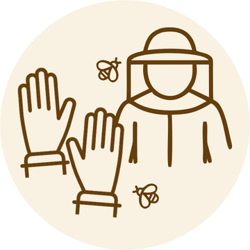 Bee Protective suit, Gloves