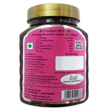 Gulkand with Honey & Elaichi – Natural Rose Preserve for Digestion