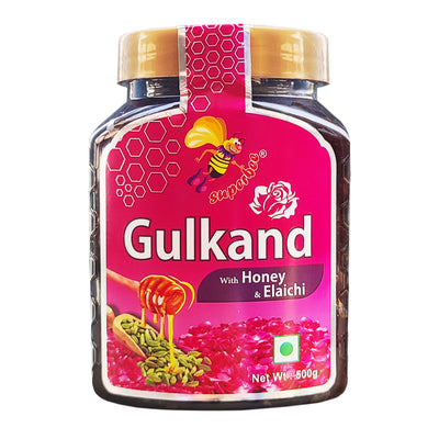 Gulkand with Honey & Elaichi – Natural Rose Preserve for Digestion