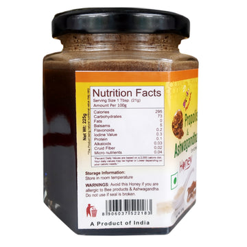 Propolis & Ashwagandha Honey | Immunity Booster | Natural Herbal Honey