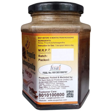 Propolis & Ashwagandha Honey | Immunity Booster | Natural Herbal Honey