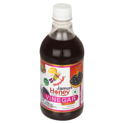Jamun Honey Vinegar 500ml by Superbee - Natural Antioxidant Tonic Super Bee