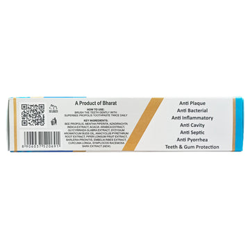 Propolis Toothpaste - Natural Herbal Gum Care & Fresh Breath