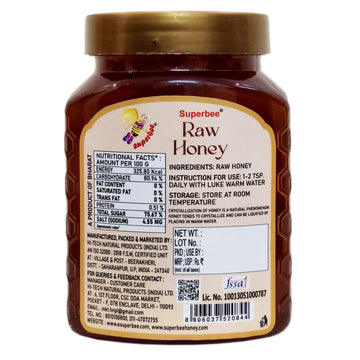 Raw Honey - 100% Pure & Unfiltered | Super Bee