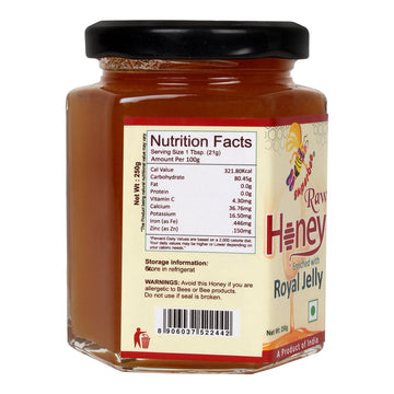 Raw Honey with Royal Jelly – Superfood for Energy & Immunity