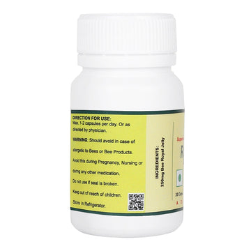 Royal Jelly Capsules 250mg – Natural Vitality & Skin Health