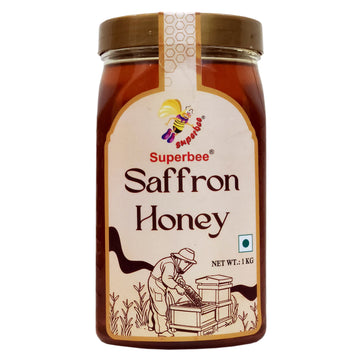 Saffron Honey - Premium, Aromatic & Healthy | Super Bee