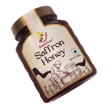 Saffron Honey - Premium, Aromatic & Healthy | Super Bee