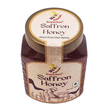 Saffron Honey - Premium, Aromatic & Healthy | Super Bee