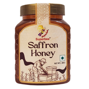 Saffron Honey - Premium, Aromatic & Healthy | Super Bee