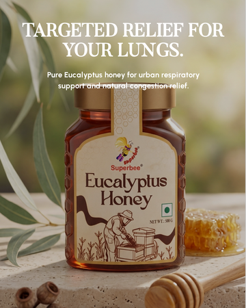 Eucalyptus Honey - Herbal & Respiratory Care | Super Bee